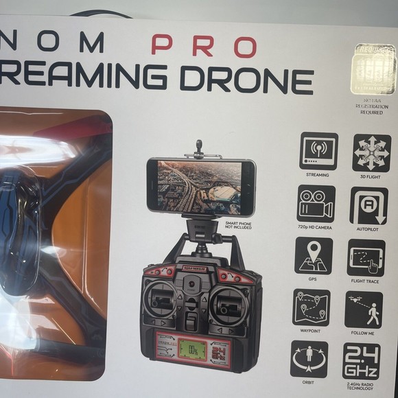 World tech elite 2.4 GHz 4.5 CH VENOM PRO GPS STREAMING DRONE NEW quadcopter - Picture 6 of 10